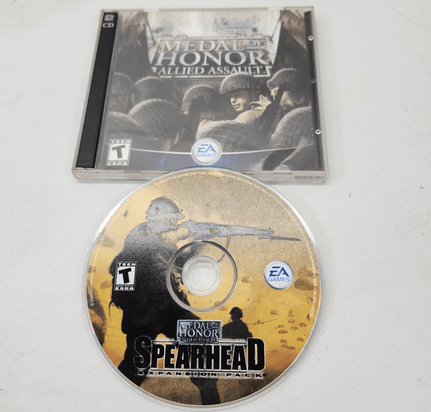 Medal Of Honor WW2 Allied Assault Spearhead Expansion Pack PC CD Game