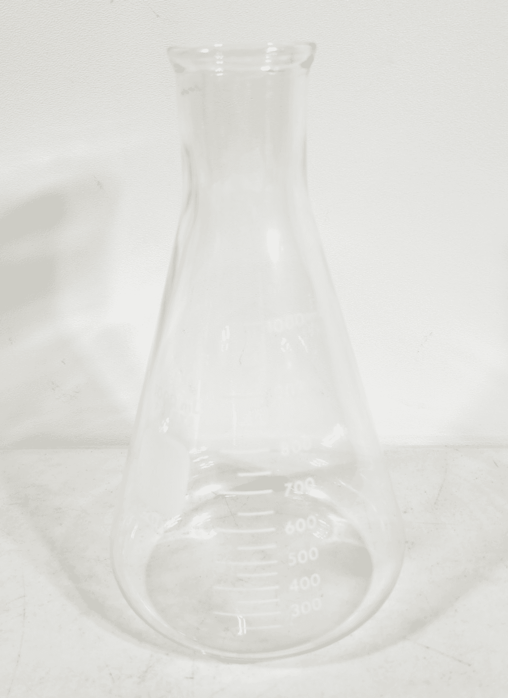 PYREX 4980-1L, 1000mL Narrow Mouth Erlenmeyer Flasks w/ Heavy Duty Rim