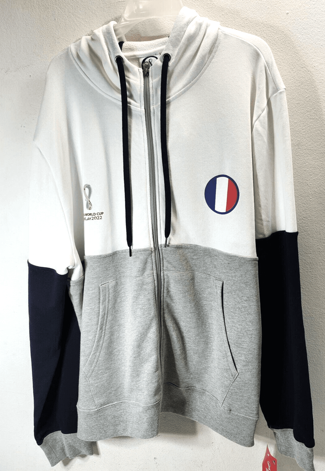 2022 Official FIFA World Cup Soccer Football Hooded Sweatshirt Mens XXL Hoodie