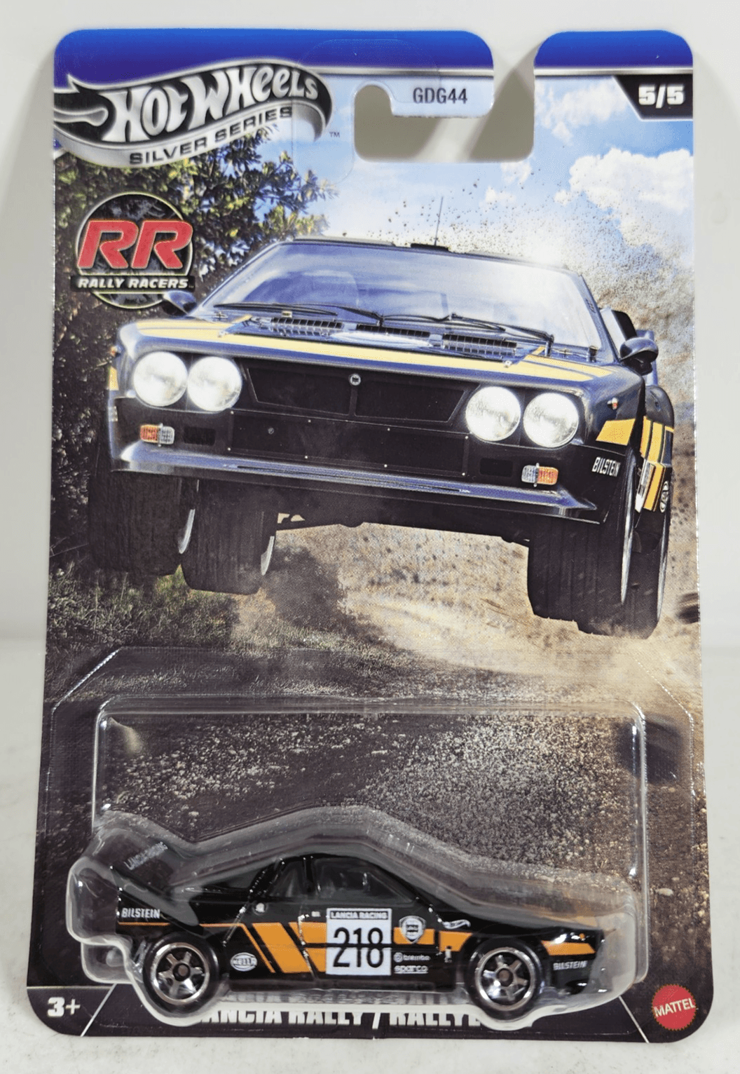 Hot Wheels Lancia Rally 037 Rally Racers Black Car 1/64 Toy Vehicle NEW