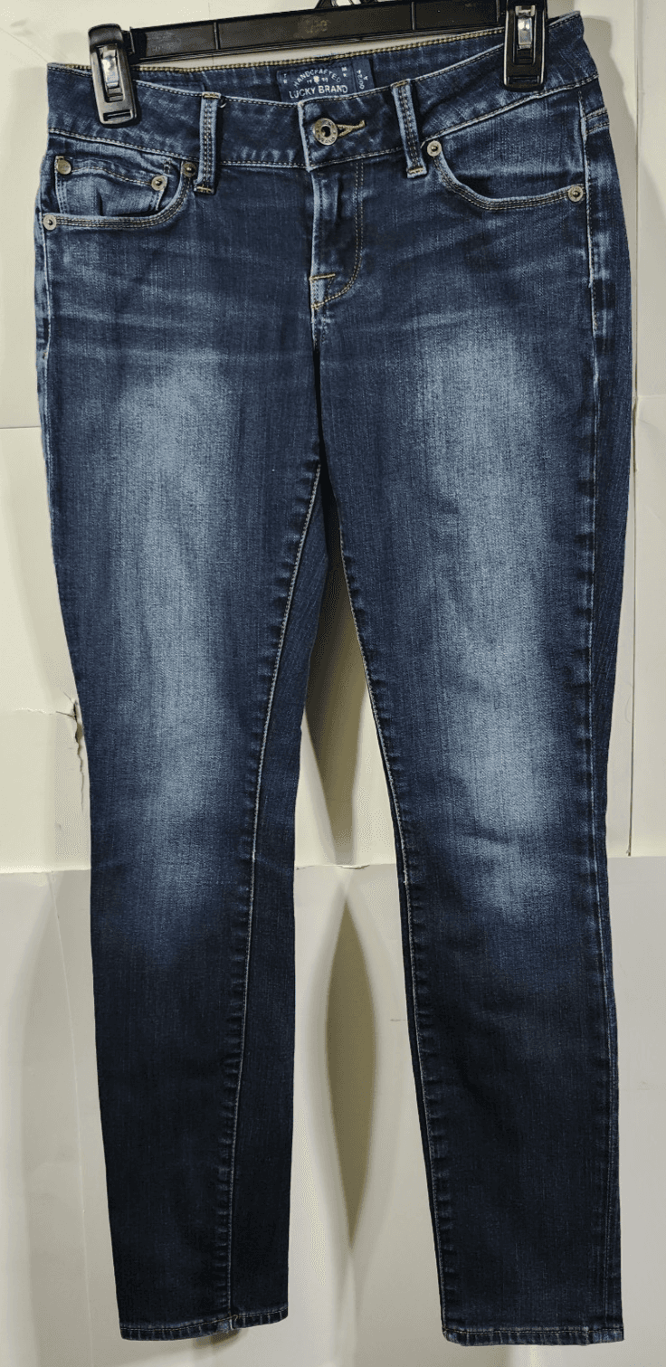 Lucky Brand Women's Lolita Skinny Jeans Size 00/24 Blue Denim Pants