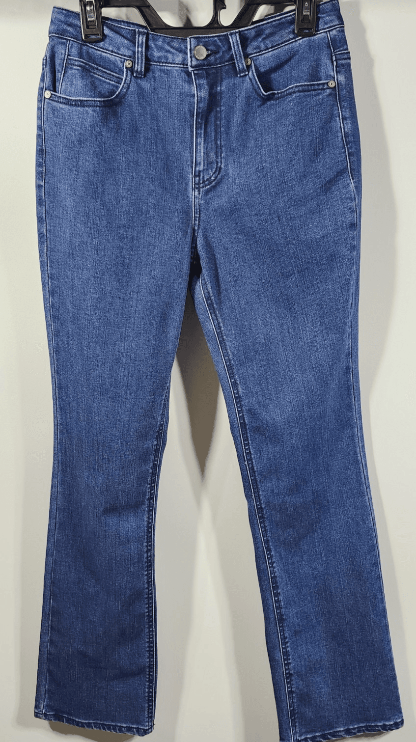 Oat New York Women’s High Rise Bootcut Jeans Size 6/28 Blue Denim