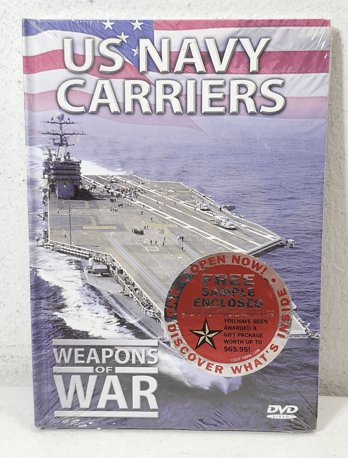 Weapons of War DVD 3 US Navy Carriers History Of Military Machines NEW