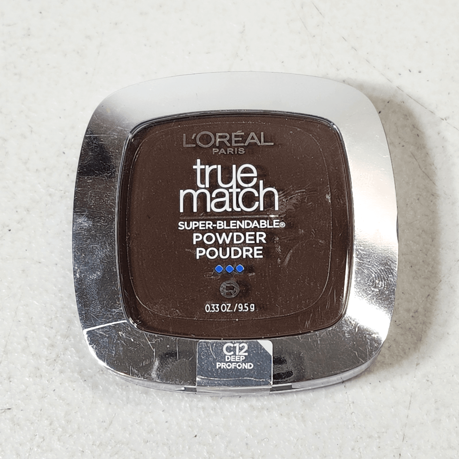L'oreal Paris True Match Super Blendable Powder Foundation C12 Deep NEW