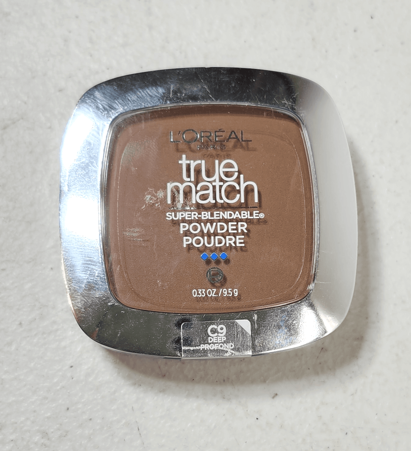 L'oreal Paris True Match Super Blendable Powder Foundation C9 Deep NEW