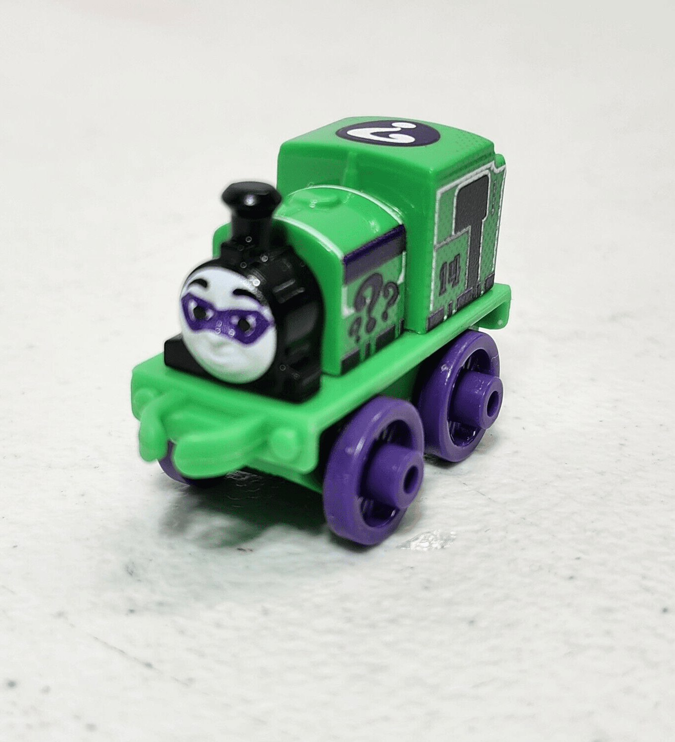 Thomas & DC Super Friends Minis Train 2015 The Riddler Charlie #80 Toy