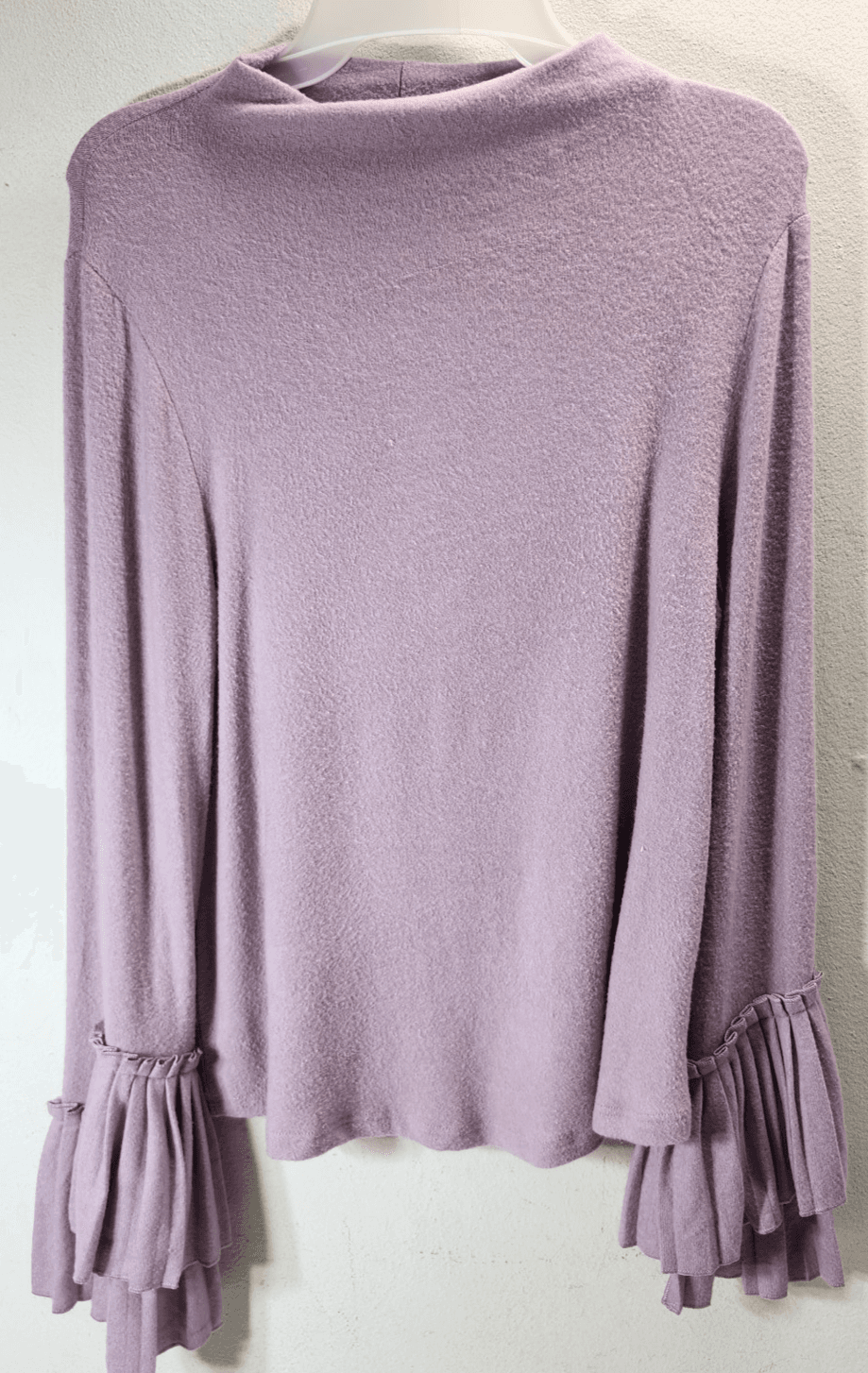 Bobeau Bell Sleeve Shirt Top Women's Size Small Babydoll Barbiecore