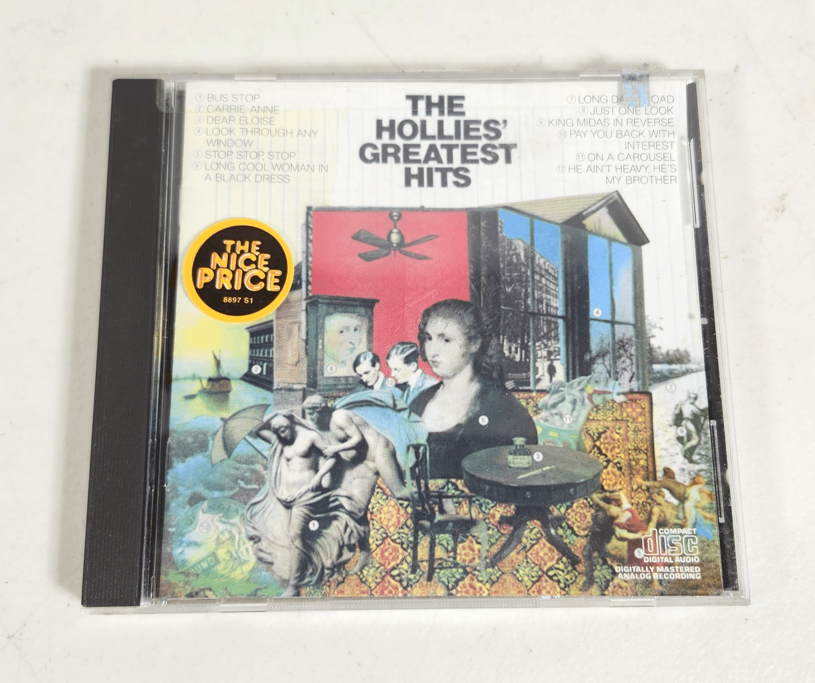 The Hollies' Greatest Hits Music CD 1986 Epic