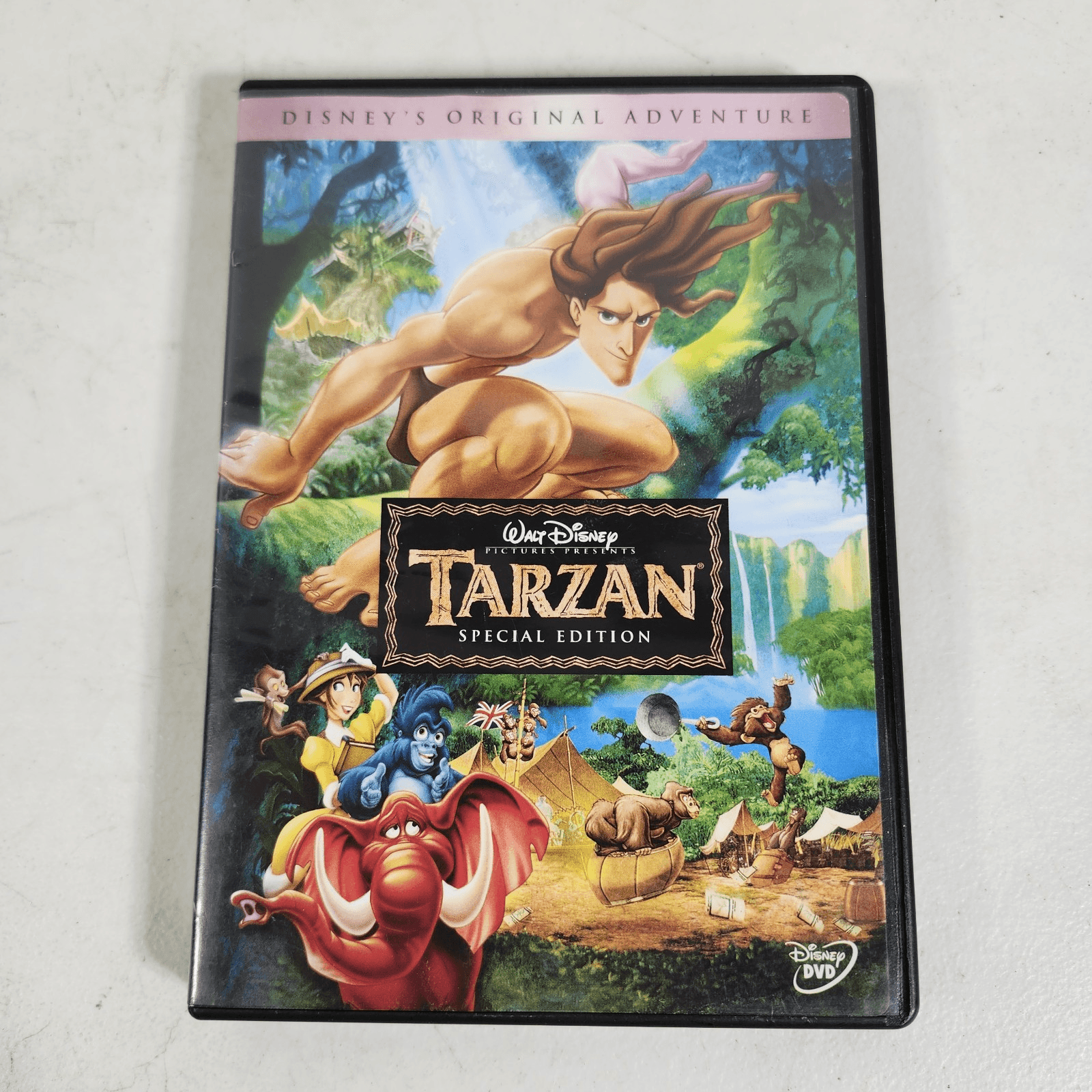 Tarzan DVD Cartoon Movie 2005 Special Edition Disney's Original Adventure