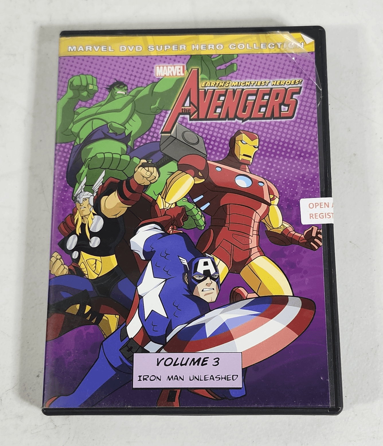 The Avengers: Earth's Mightiest Heroes!: Volume 3: Iron Man Unleashed DVD