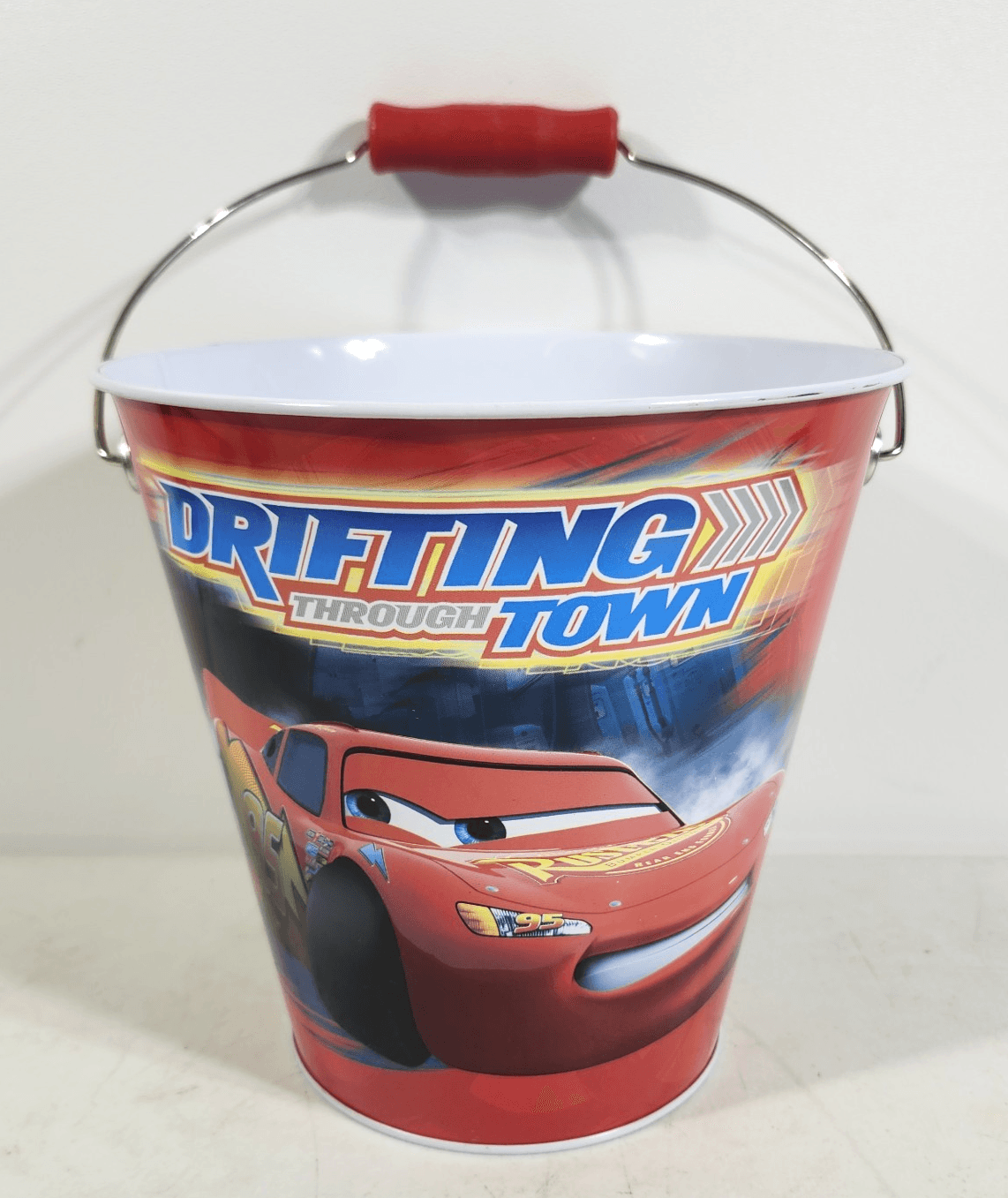 Tin Box Co Disney Cars Easter Bucket Drifting Through Town