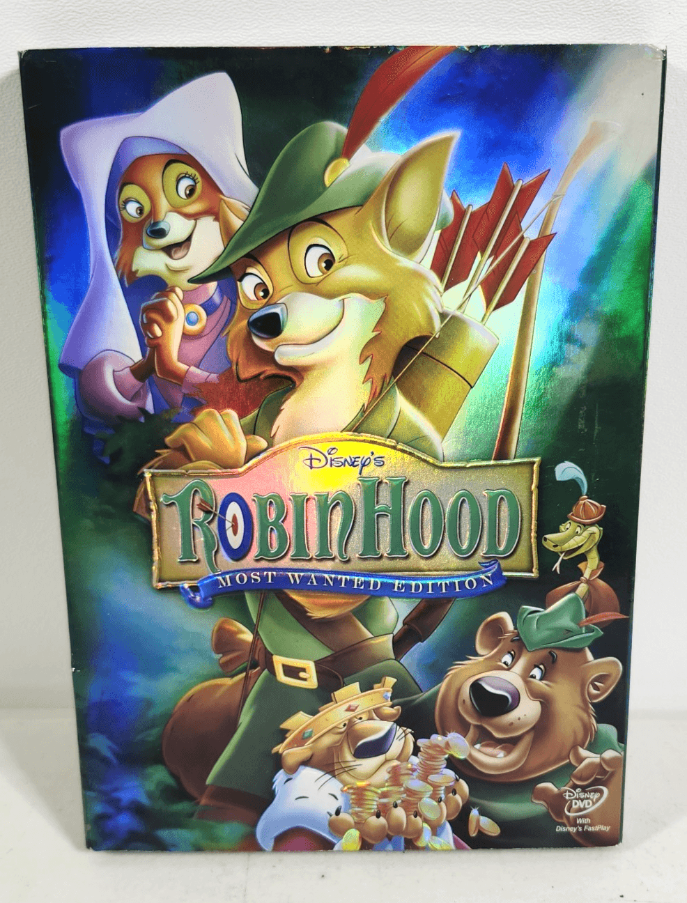 Robin Hood Most Wanted Edition DVD Kids Cartoon Movie Disney