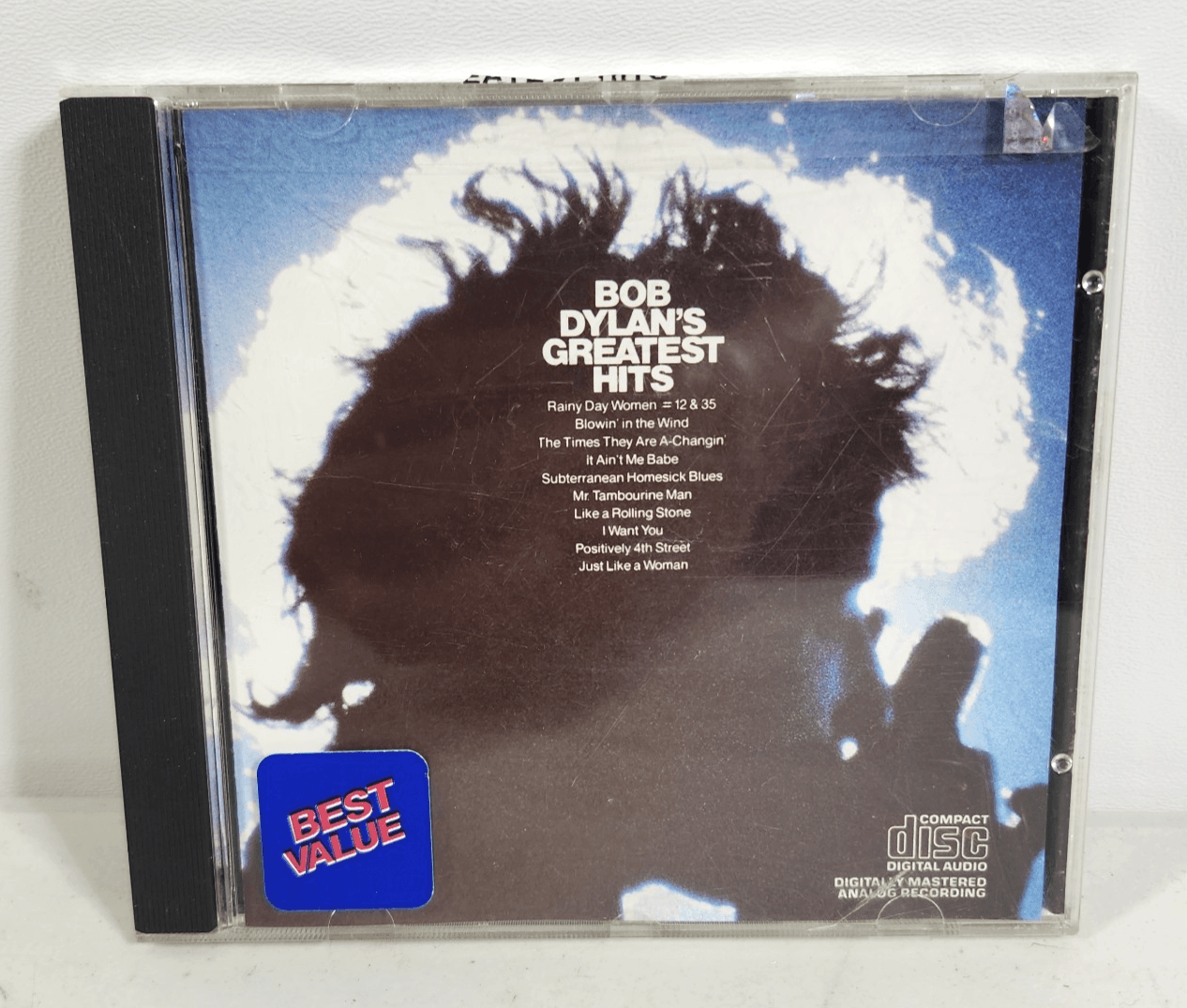 Bob Dylan Greatest Hits Music CD