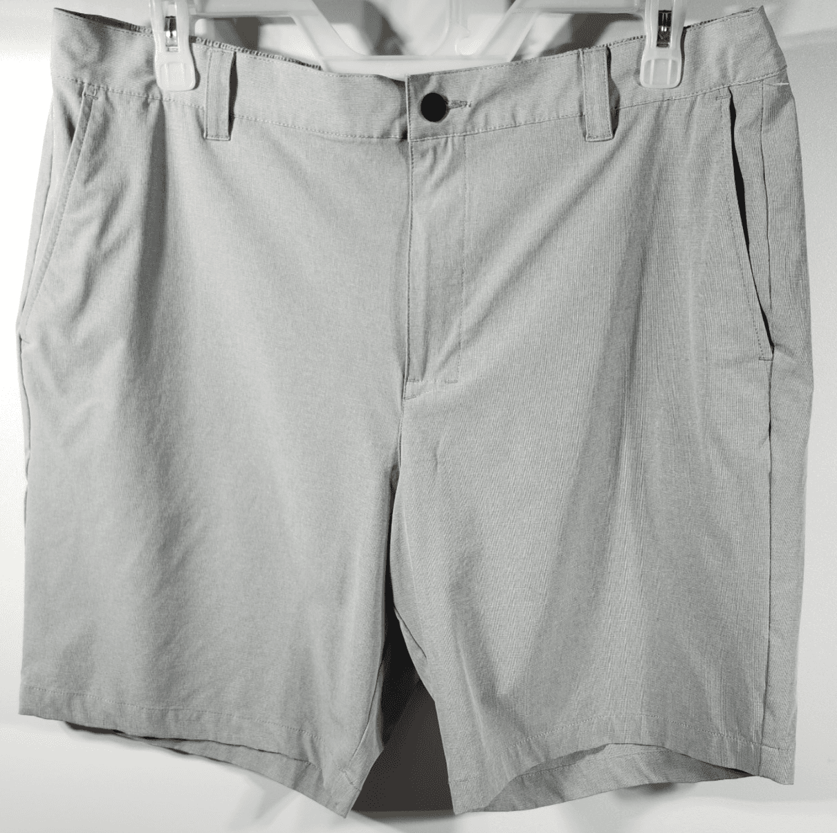 Banana Republic Shorts Men's 40 Casual Gray Golf Outdoor Stretch Solid