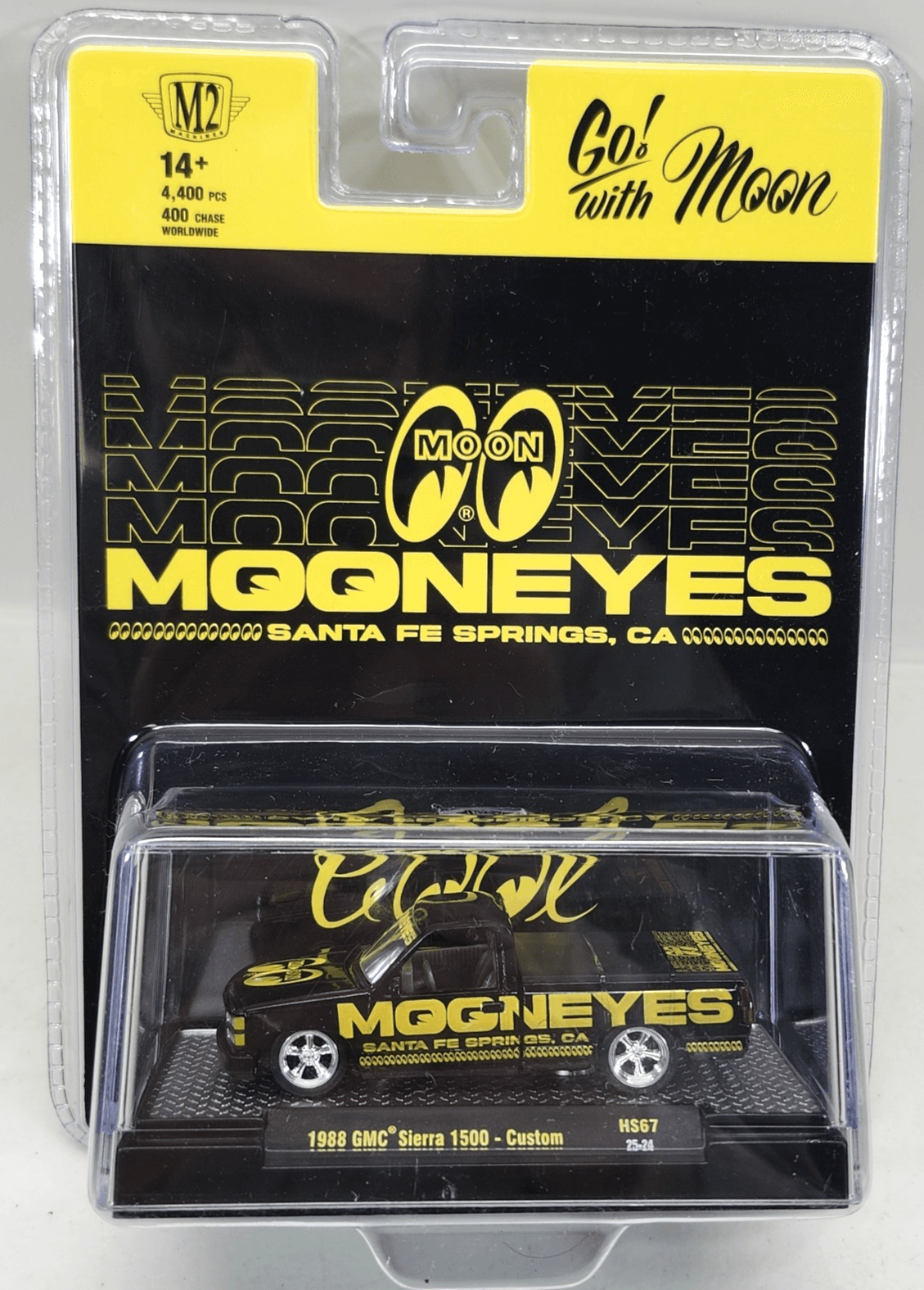 M2 Machines Mooneyes 1988 GMC Sierra 1500 Custom Limited 1/4400 Hobby Toy NEW