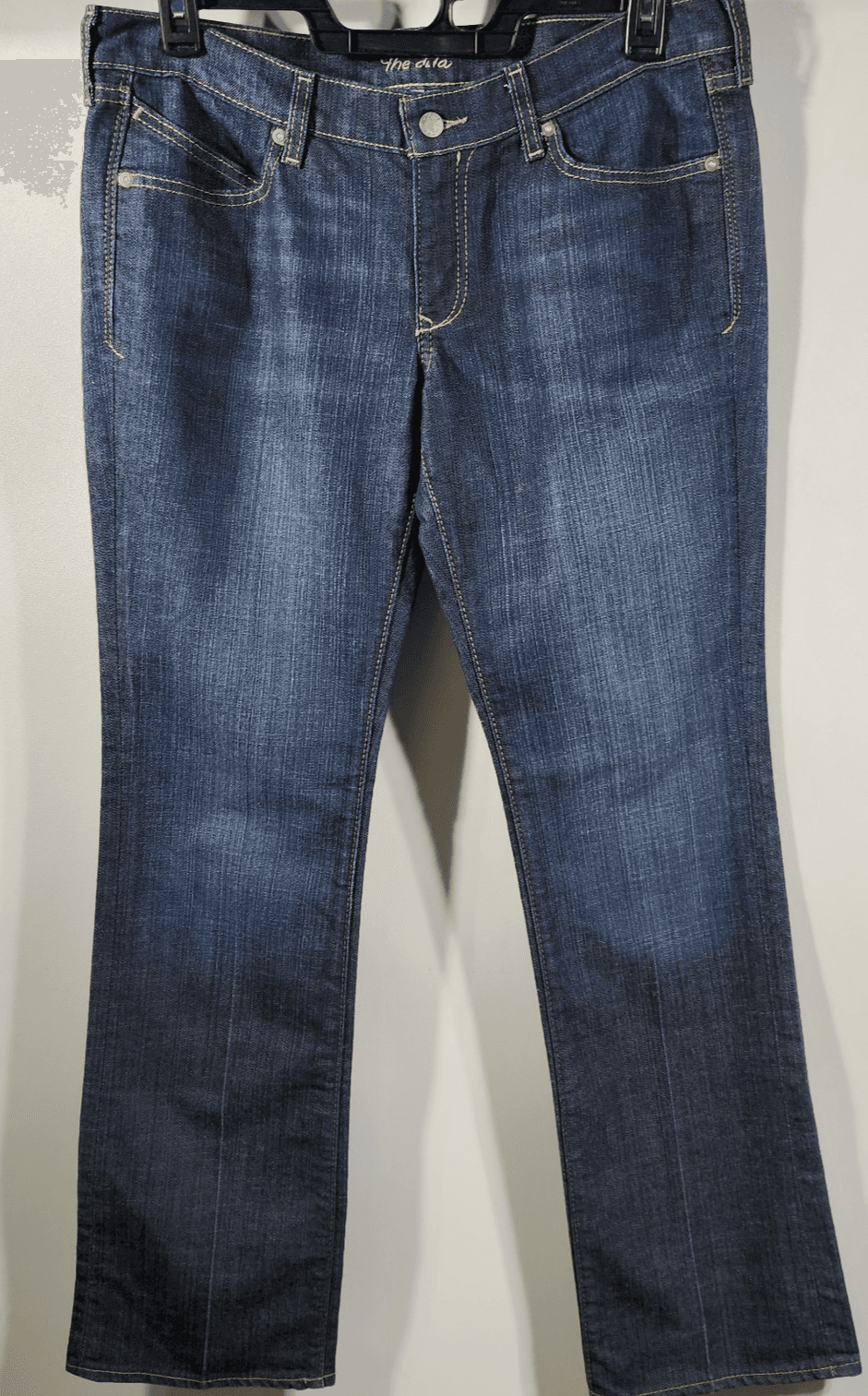 Old Navy Women's 12L Diva Blue Denim Bootcut Low Rise Jeans