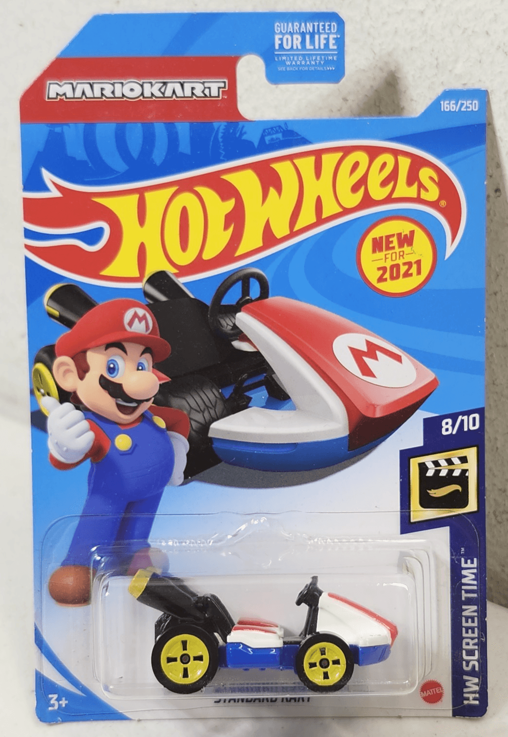 Hot Wheels Mariokart Standard Kart HW Screen Time Car 1/64 Toy Vehicle NEW