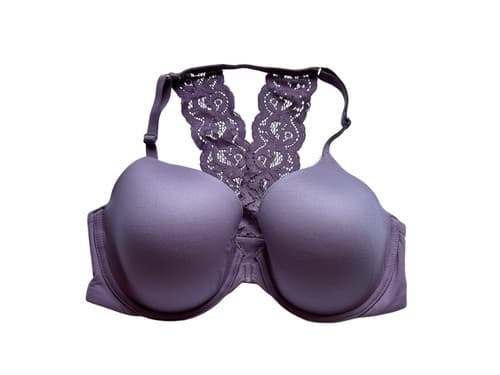 34D Perfect Coverage Victorias Secret Bra Lingerie Bralette Lace Racerback Sexy