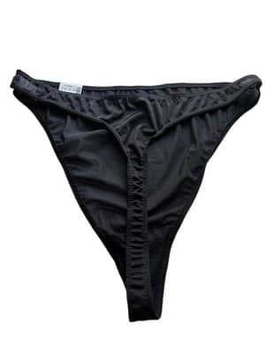 NWT NEW Size 26/28 Lane Bryant Black Plus Size Panty Black Intimates Thong