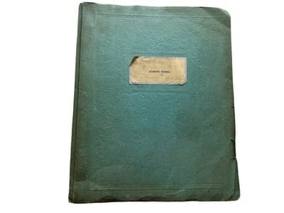 Antique 1935 North Carolina Midwife Classroom Book Vintage Midwifery Instruction