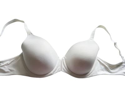 Vanity Fair White Bra Body Fresh 36D Soft Smooth Cups