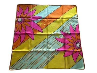 Vintage 1960’s Mod Burmel Scarf Retro Pinup