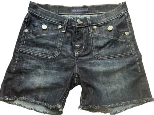Rock & Republic Dark Wash Denim Jean Shorts 8