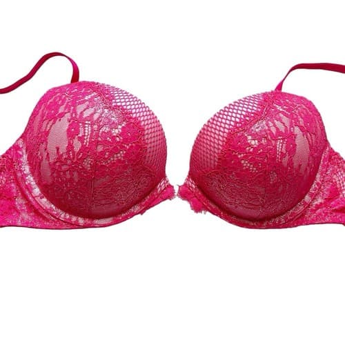 Victorias Secret Pink Bra 34C Very Sexy Push Up Bralette Lingerie