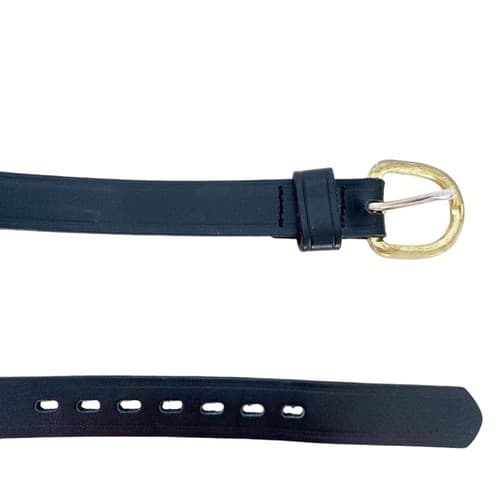 Vintage Men Black Belt 34 Handcrafted The Leather Company Genuine Rugged Surplus