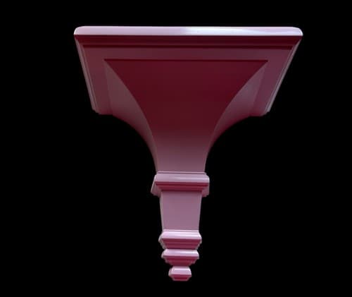 Vintage Pink Shelf Romantic Bedroom Kitchen Bathroom Multi Purpose 1990’s Decor