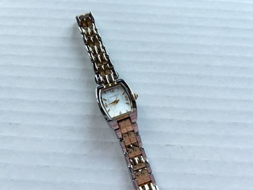 Vintage Waltham Watch Wind Up Gold & Silver Jewelry Works