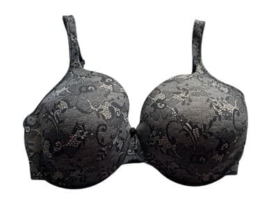 36DD Black & Nude Floral Bali Bra Lingerie