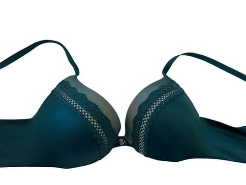 Victorias Secret Bra Very Sexy 32B Teal Lingerie Green Push Up