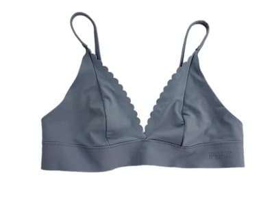 Medium Victorias Secret Bra Bralette Scalloped Trim Triangle Modern Lingerie