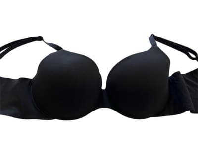 32DD Incredible Lined Demi Victorias Secret Soft Black Volup Bra Smooth Cups