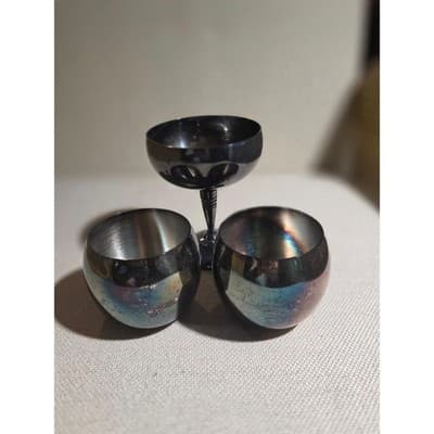 Vintage Mixed Silver Plate Barware Lot of 3 A.L. Randall Spain & Leonard MCM