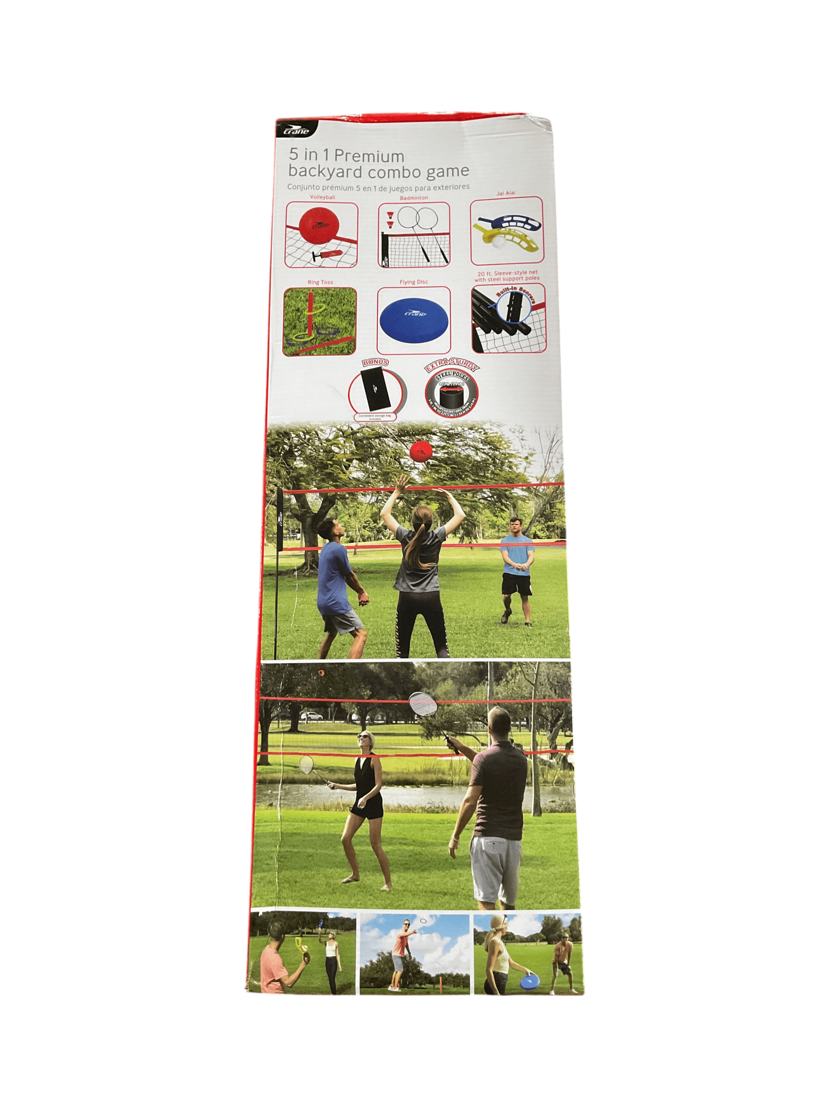 Triumph 5 in 1 Premium Backyard Combo Game Set