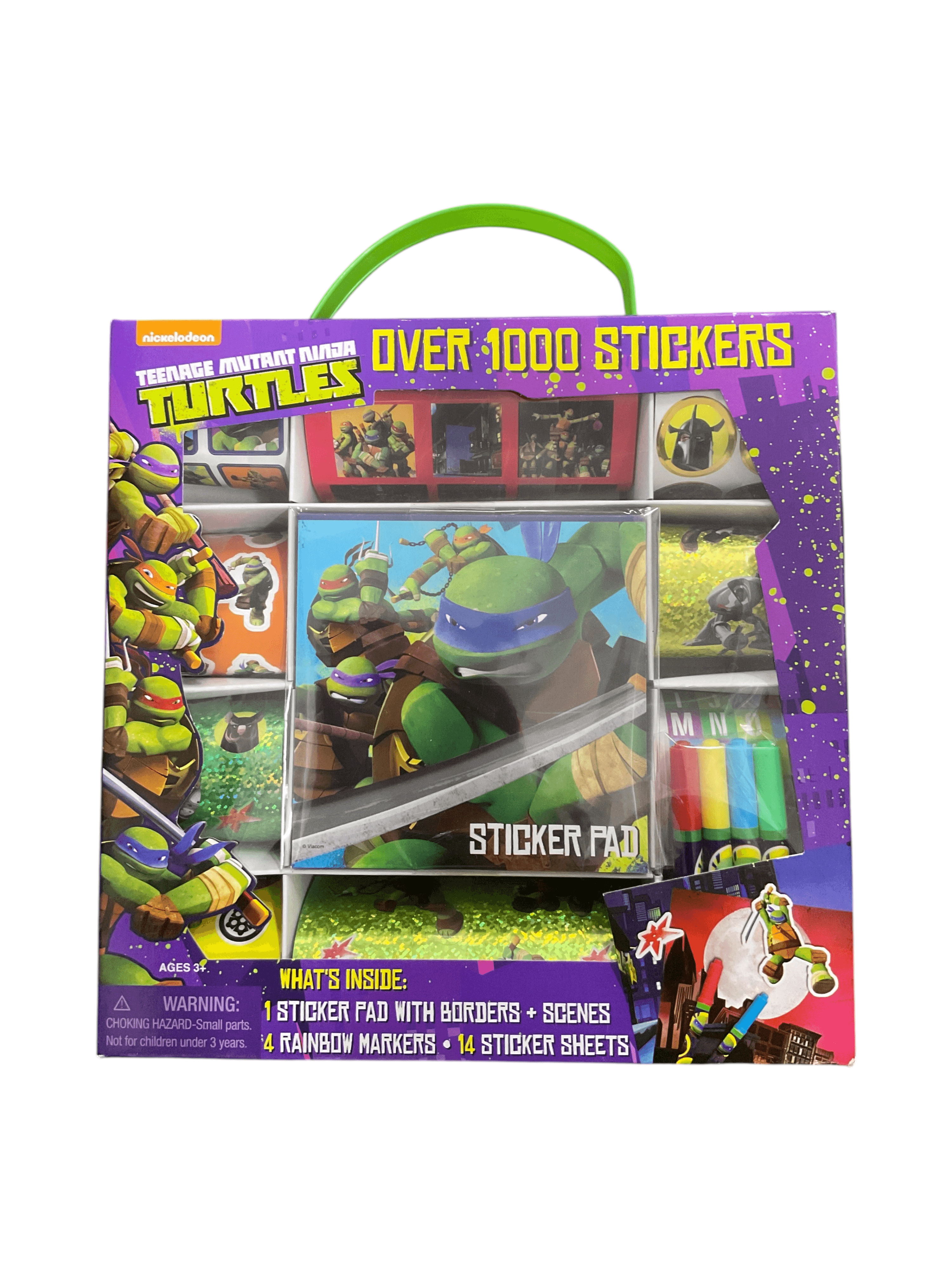 Teenage Mutant Ninja Turtles Sticker Pad with Markers