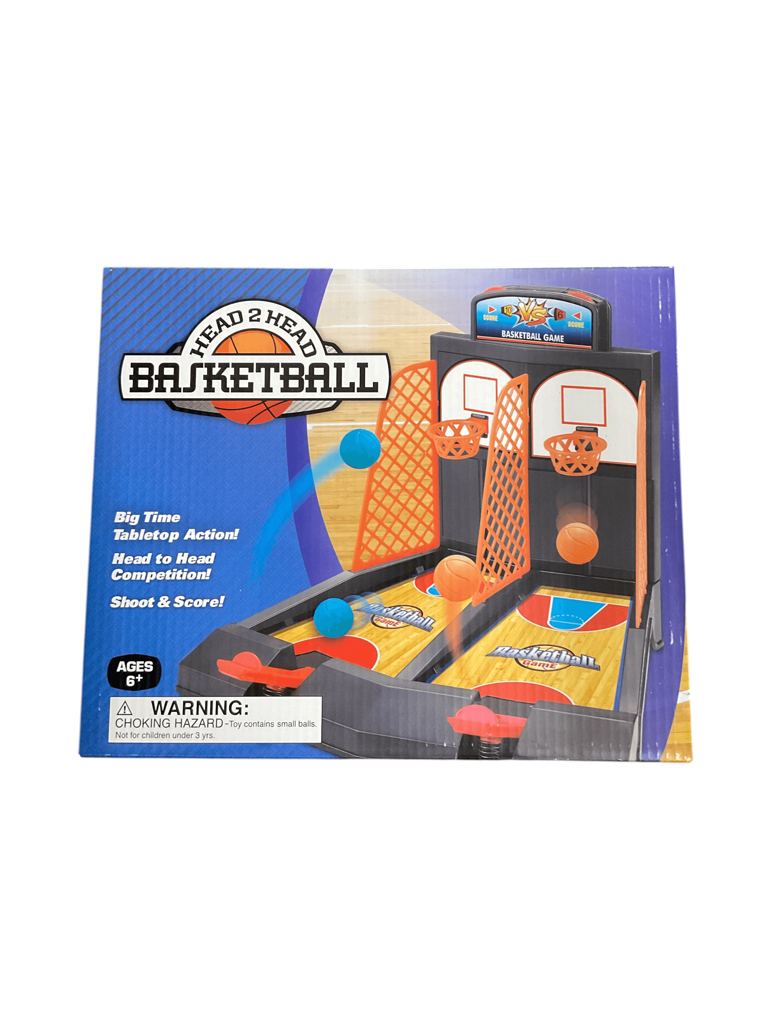 Head 2 Head Basketball Tabletop Game Ages 6+