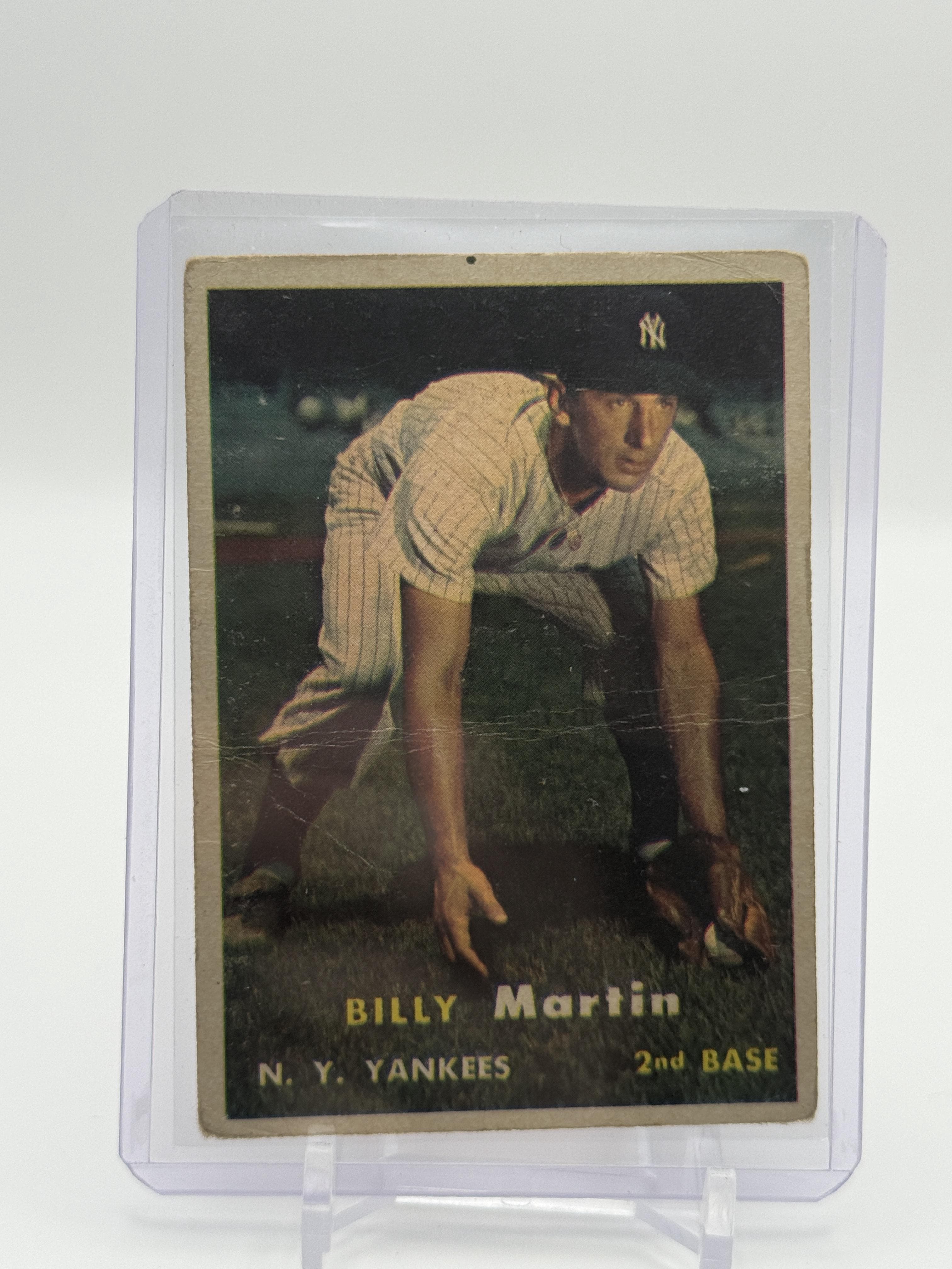 1957 Topps #62 Billy Martin