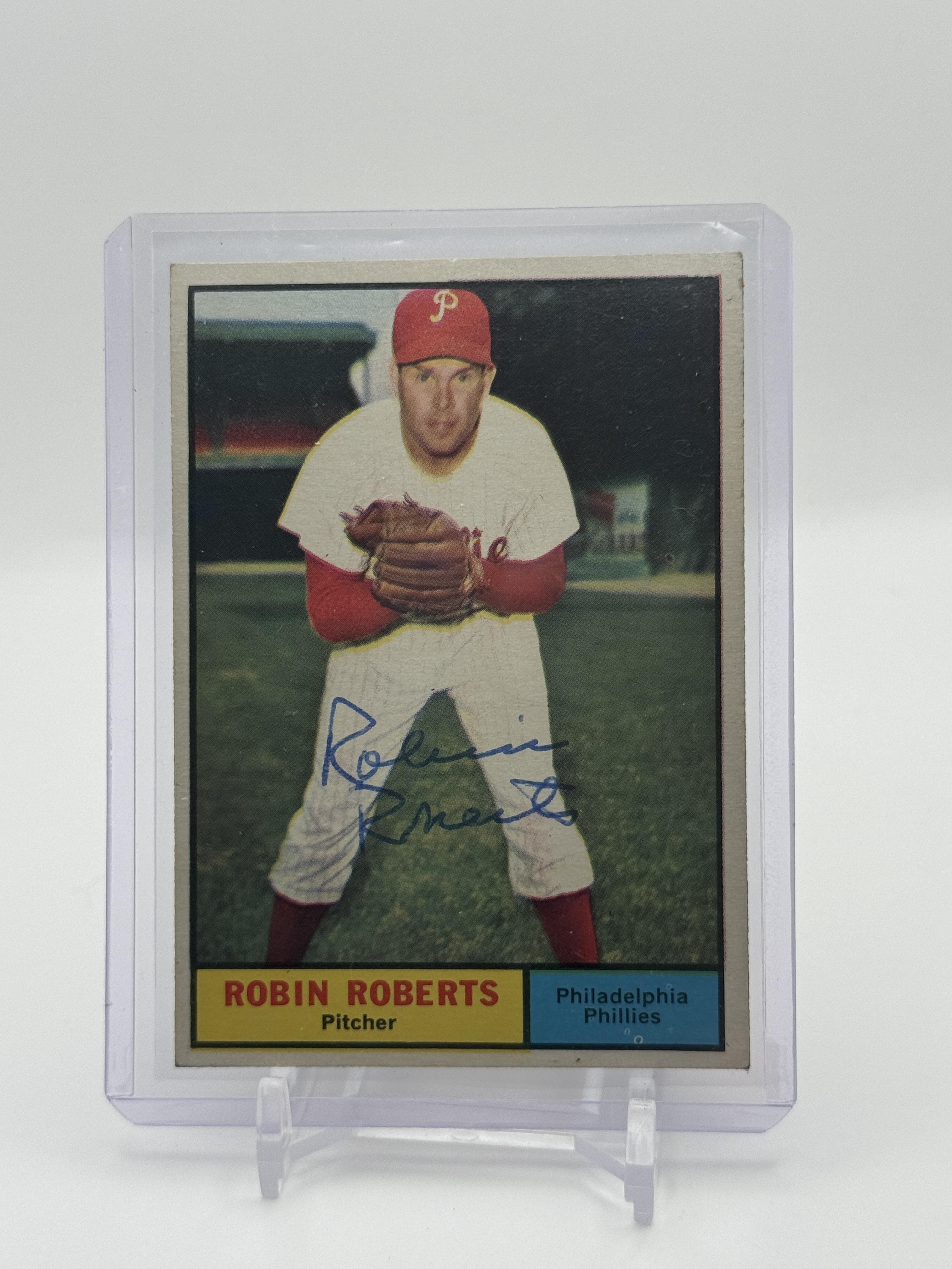 1961 Topps #20 Robin Roberts