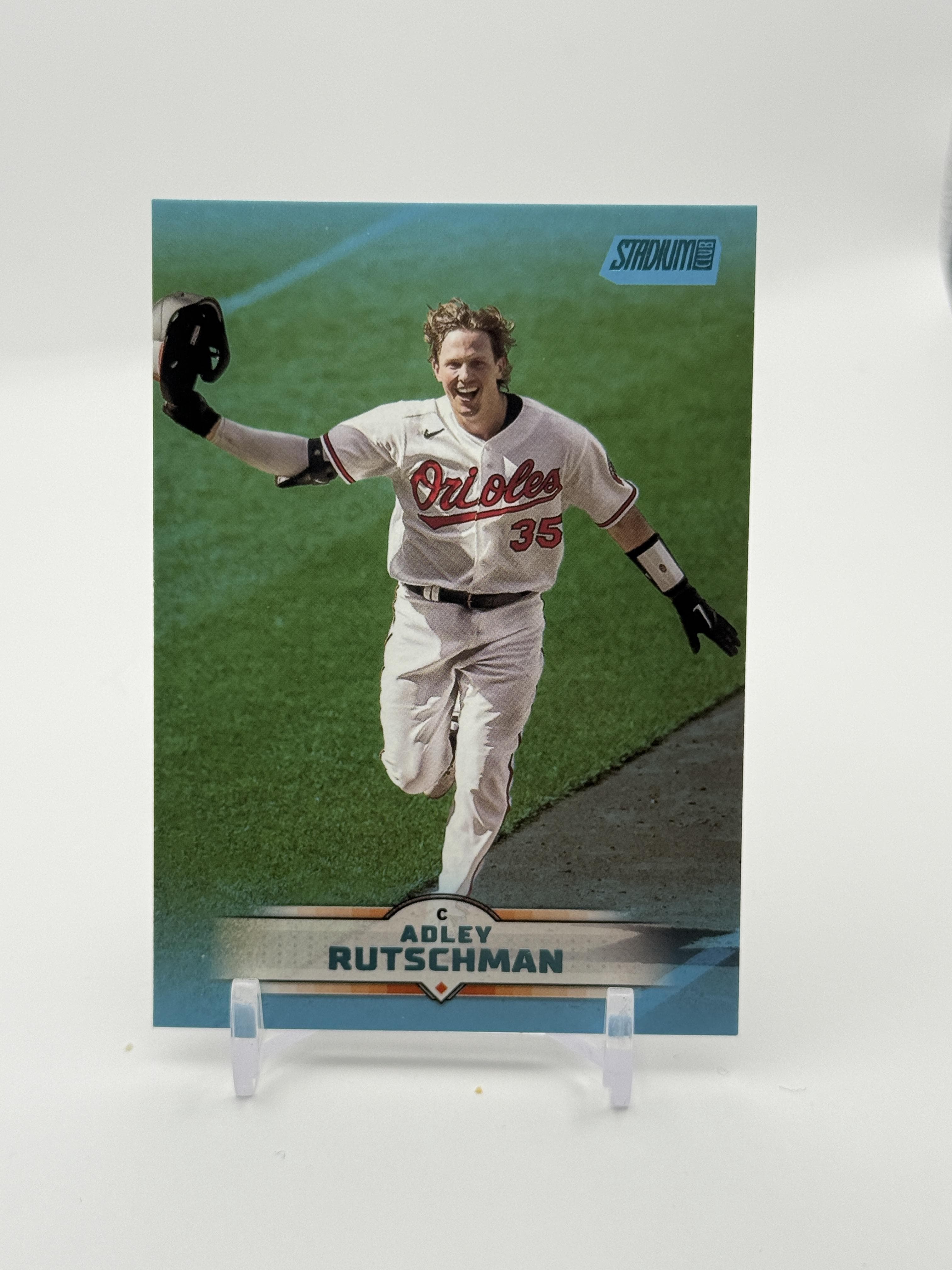 2025 Stadium Club #45 Adley Rutschman Light Blue Foil