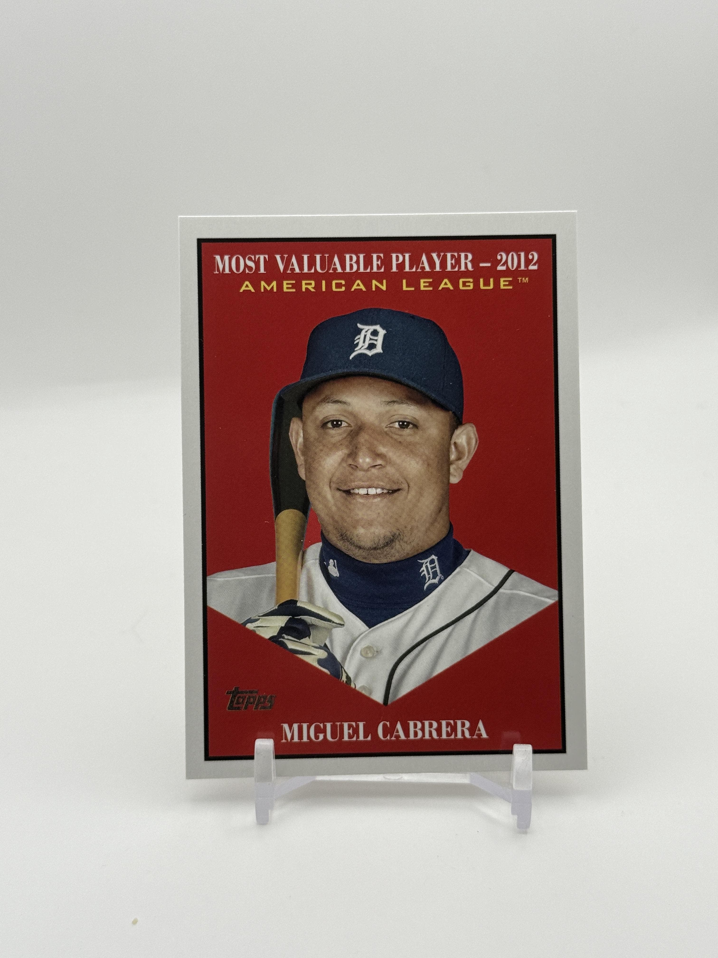 2025 Topps Update #MV-17 Miguel Cabrera Most Valuable