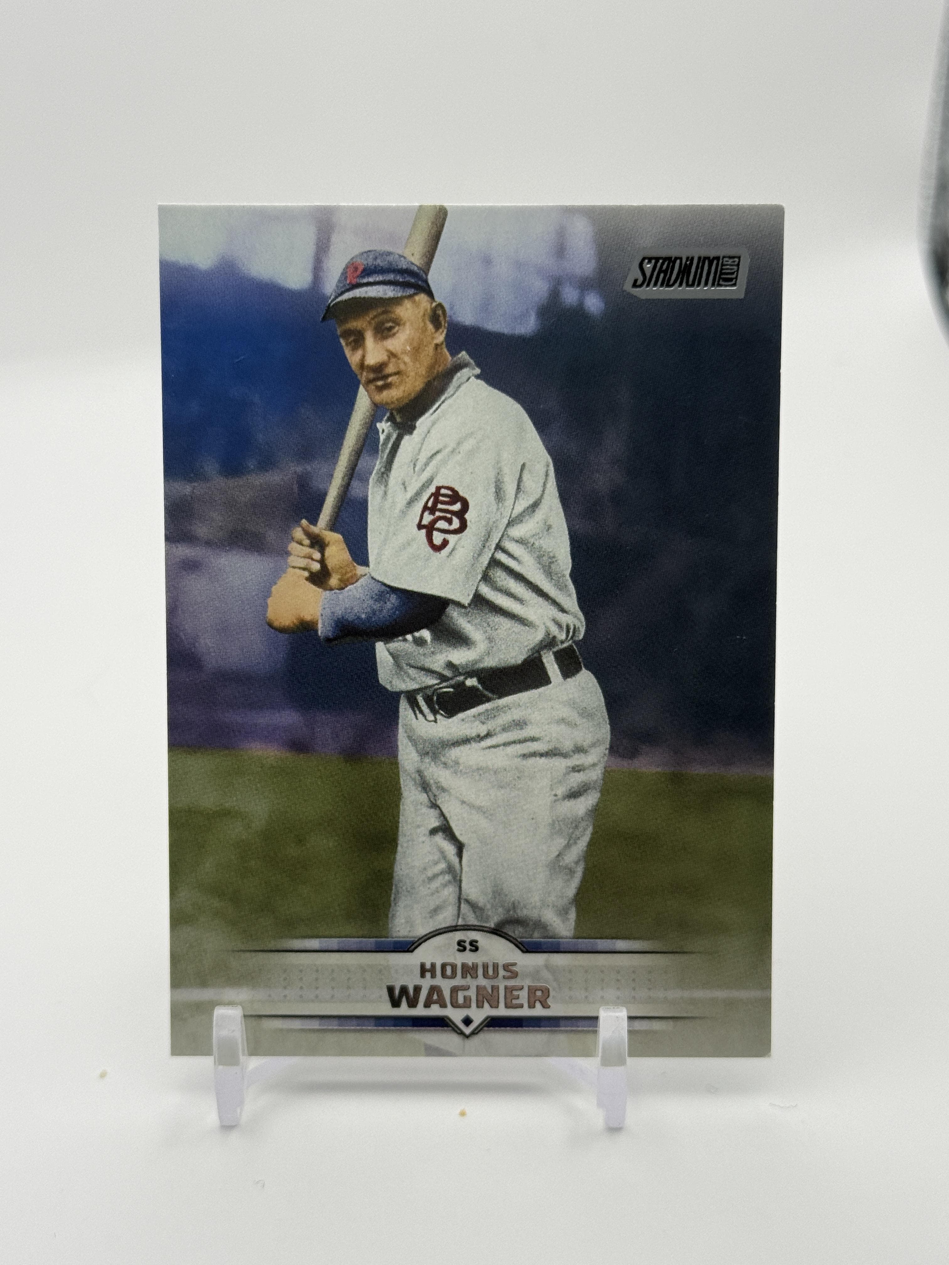 2025 Stadium Club #195 Honus Wagner Light Blue Foil