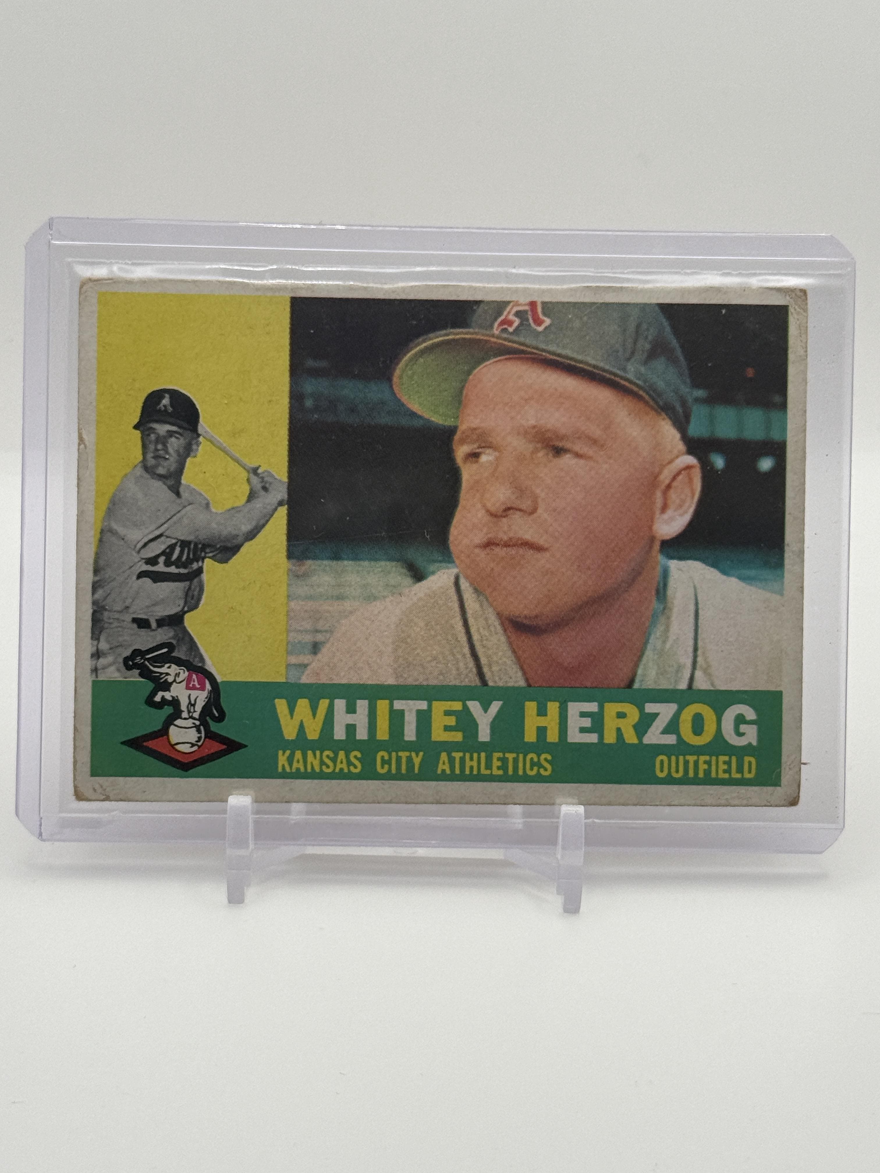 1960 Topps #92 Whitey Herzog
