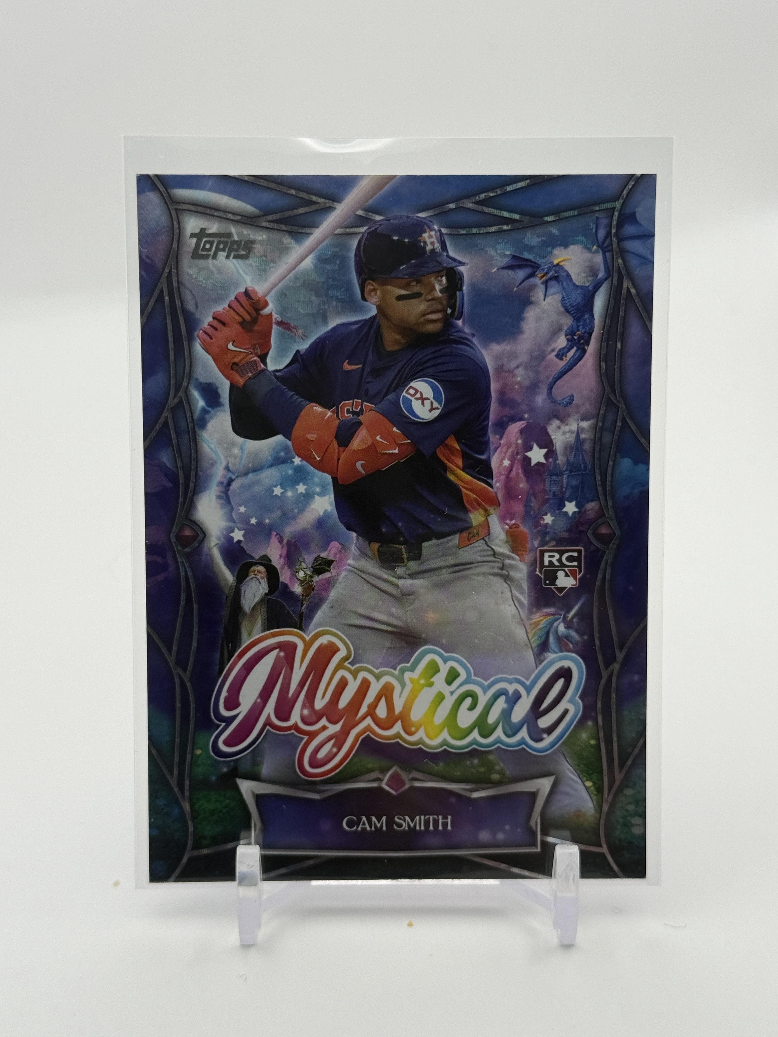 2025 Topps Update #MYS-15 Cam Smith Mystical Pink Foil