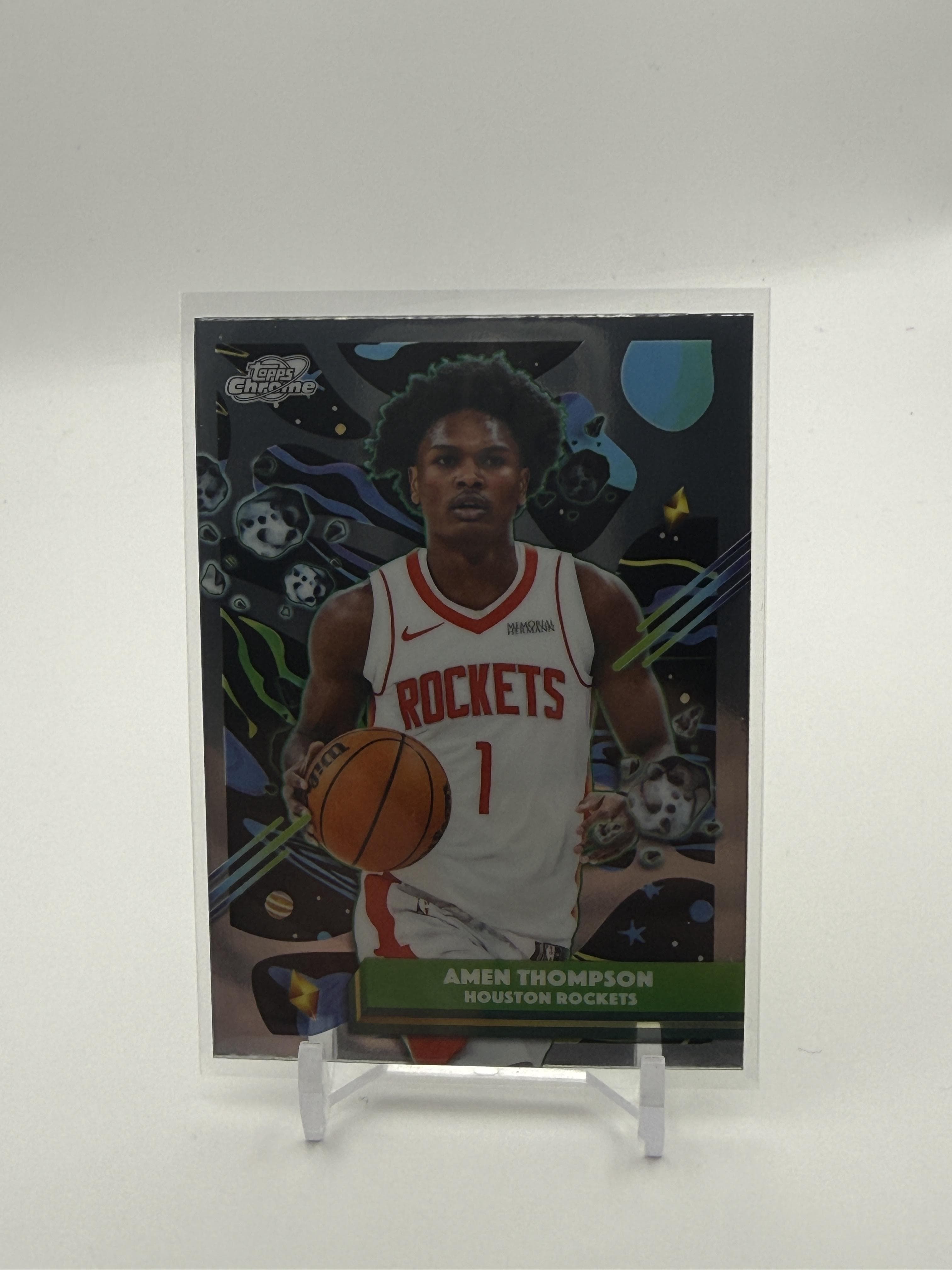 2025-26 Topps Chrome Cosmic #177 Amen Thompson