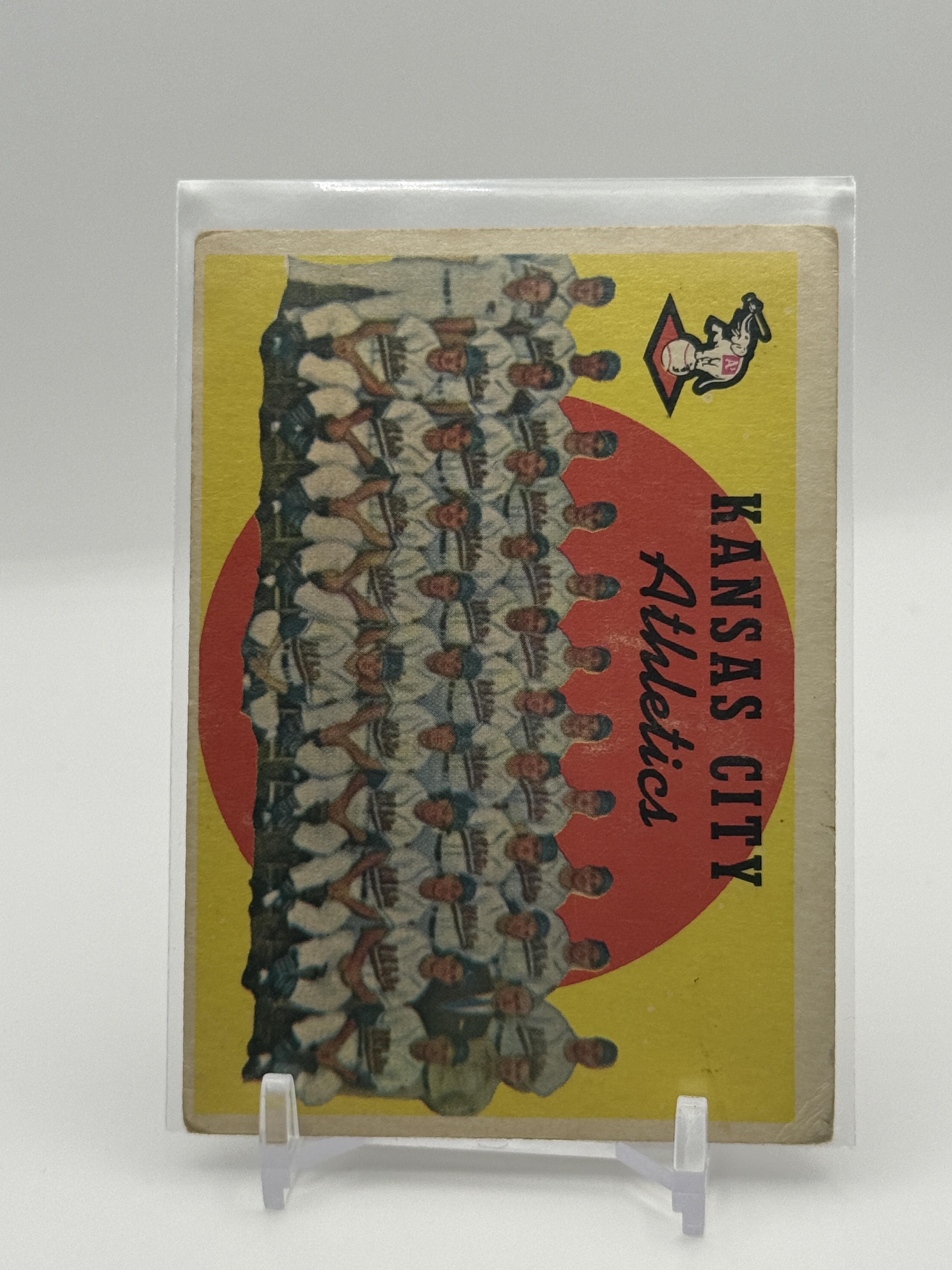 1959 Topps Venezuelan #172 Kansas City Athletics