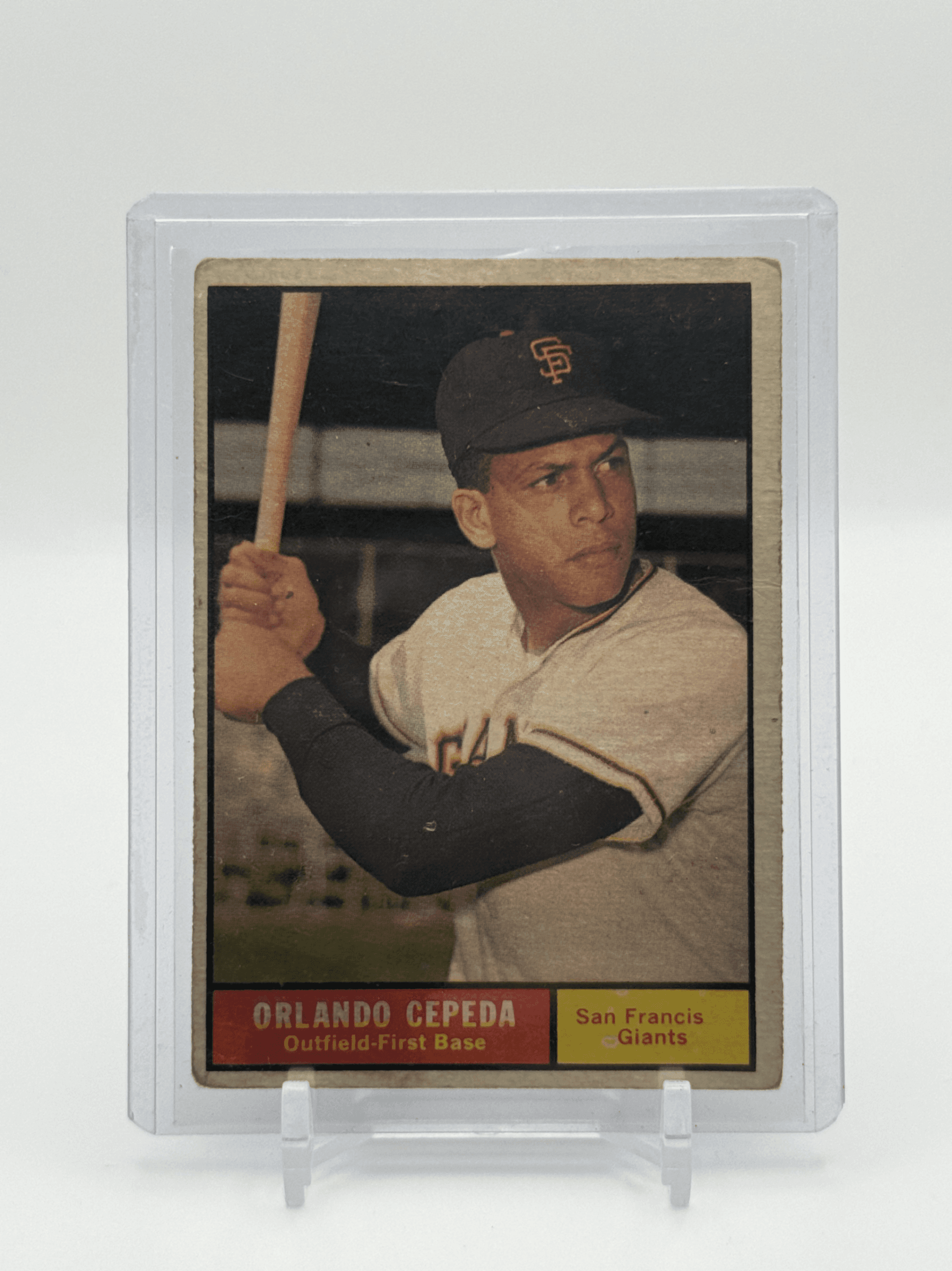 1961 Topps #435 Orlando Cepeda