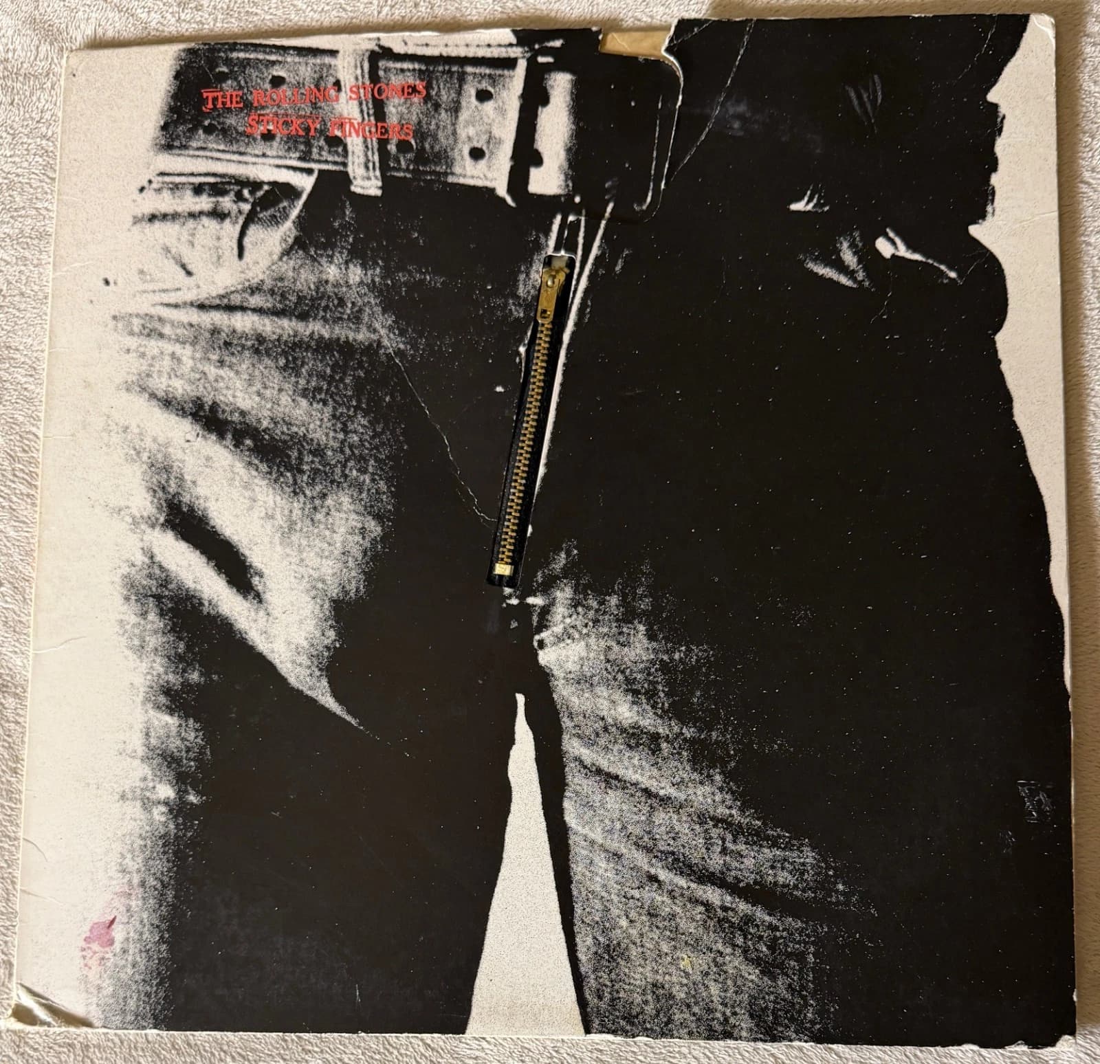 Rolling Stones Sticky Fingers Original Pressing with Zipper